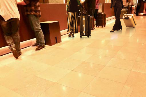 チェックアウト時に並びたくない...