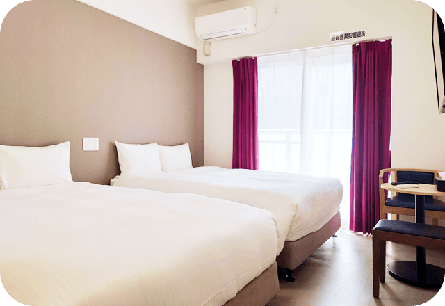 ツイン（ベッド幅140cm）